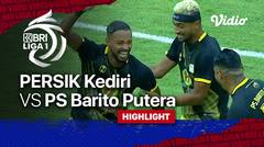 Highlight - Persik Kediri vs PS Barito Putera | BRI Liga 1 2021/22