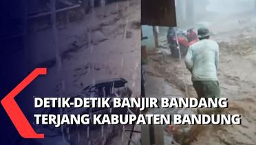 Banjir Bandang Terjang Kabupaten Bandung, Jalur Penghubung Kecamatan Terputus!