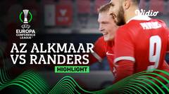 Highlight - AZ Alkmaar vs Randers | UEFA Europa Conference League 2021/2022