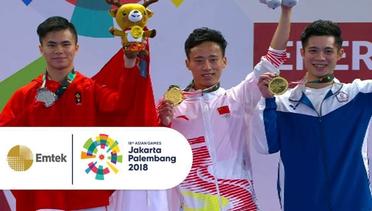 Edgar Xavier Marvelo Raih Medali Perak Pertama Cabang Wushu - Gelora Asian Games 2018