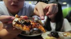 Pizza Api Membara + Steak Lidah Sapi