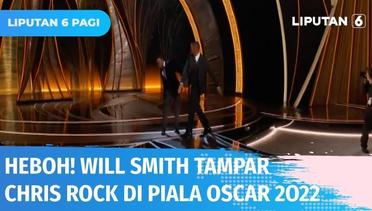 Will Smith Tampar Chris Rock di Piala Oscar 2022, Dinilai Singgung Istrinya | Liputan 6
