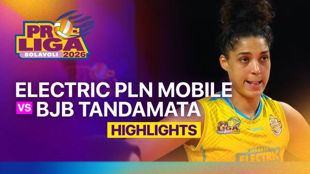 Putri: Jakarta Electric PLN Mobile vs Bandung BJB Tandamata - Highlight | Proliga 2026
