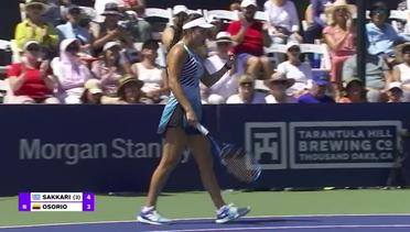 Maria Sakkari vs Camila Osorio - Highlights | WTA Cymbiotika San Diego Open 2023