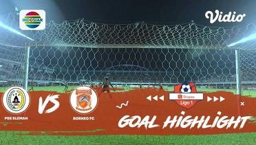 PSS Sleman (0) vs (1) Borneo FC - Goal Highlights | Shopee Liga 1