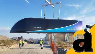 Uji Coba Proyek Hyperloop Berkecepatan Tinggi