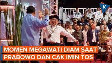 Prabowo-Cak Imin Tos di Depan Megawati, Ketum PDI-P Hanya Diam