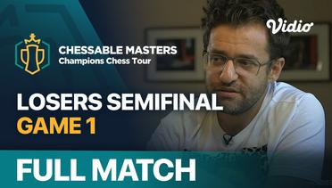 Full Match | Chessable Masters: Magnus Carlsen vs Levon Aronian - Game 1 | Champions Chess Tour 2022/23