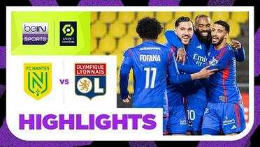 Nantes vs Lyon - Highlights | Ligue 1 2023/2024