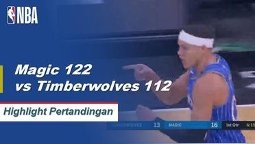 NBA I Cuplikan Pertandingan  Magic 122 vs Timberwolves 112