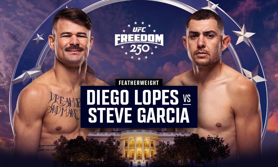 Diego Lopes vs Steve Garcia