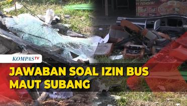 Kecelakaan Bus Subang: Polisi Beberkan Fakta Baru soal Sopir hingga Dokumen Perizinan