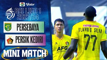 PERSEBAYA Surabaya VS PERSIK Kediri - Mini Match | BRI Liga 1 2023/24