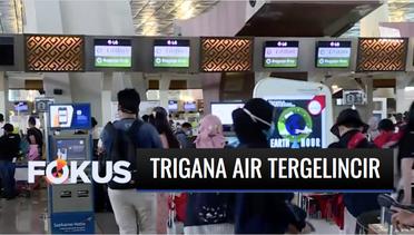 Dampak Trigana Air Tergelincir di Halim, 27 Penerbangan Dialihkan ke Bandara Soekarno-Hatta | Fokus