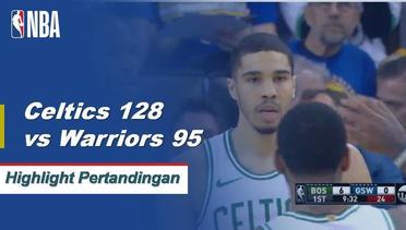 NBA I Cuplikan Pertandingan : Celtics 128 vs Warriors 95