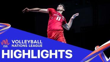 Match Highlight | VNL MEN'S - Iran 3 vs 0 USA | Volleyball Nations League 2021