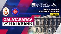 Playoff 2: Galatasaray HDI Sigorta vs Halkbank - Full Match | Men's Turkish Volleyball League 2023/24