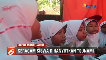 Ratusan Siswa SD Korban Tsunami Lampung Belajar di Tenda dengan Alat Seadanya - Liputan 6 Terkini
