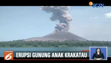 Gunung Krakatau Erupsi, Nelayan Diminta Menjauh dari Radius 2 KM  - Liputan6 Siang