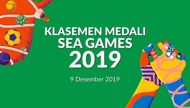 Klasemen Medali SEA Games 2019, Indonesia Turun Peringkat
