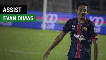 Ini Assist Evan Dimas Saat Selangor Taklukkan Melaka United