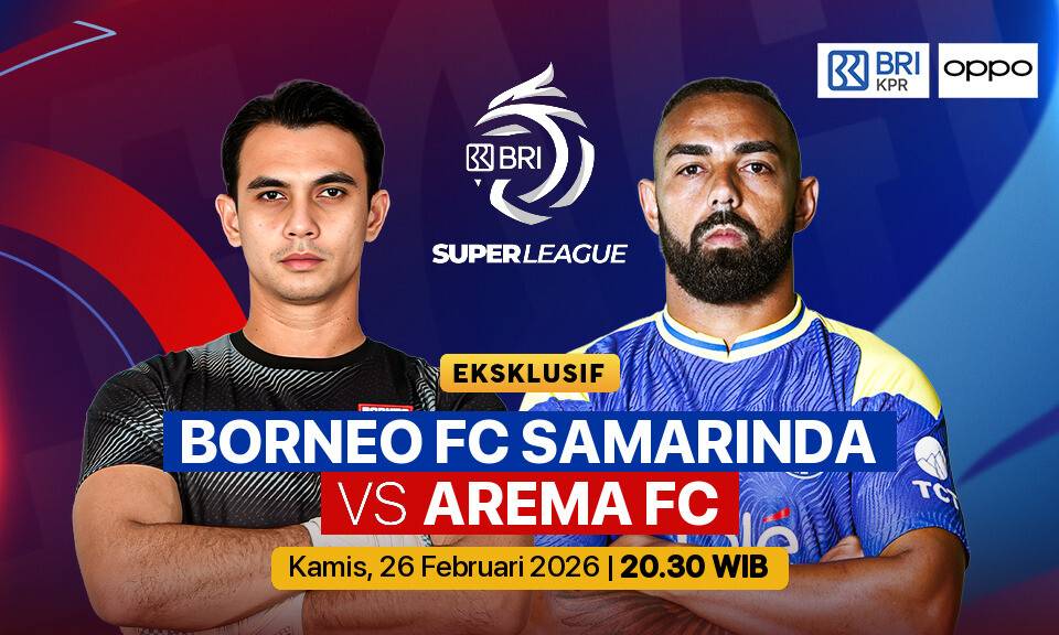 Borneo FC Samarinda vs Arema FC
