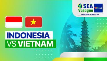 Full Match | Putri: Indonesia vs Vietnam | SEA VLeague - Vietnam