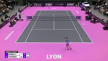 Match Highlights | Shuai Zhang vs Dayana Yastremska | WTA Open 6e Sens Metropole de Lyon