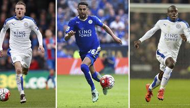 Leicester Sumbang 3 Pemain di Nomine PFA Players of The Year