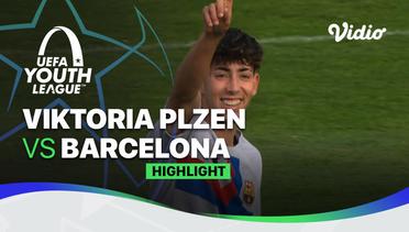 Highlights - Viktoria Plzen vs Barcelona | UEFA Youth League 2022/23