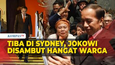 Tiba di Sydney, Presiden Jokowi Dapat Sambutan Hangat Warga hingga Selfie Bareng
