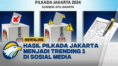 Hasil Pilkada Jakarta Menjadi Trending 1 di Sosial Media - [Newsline]