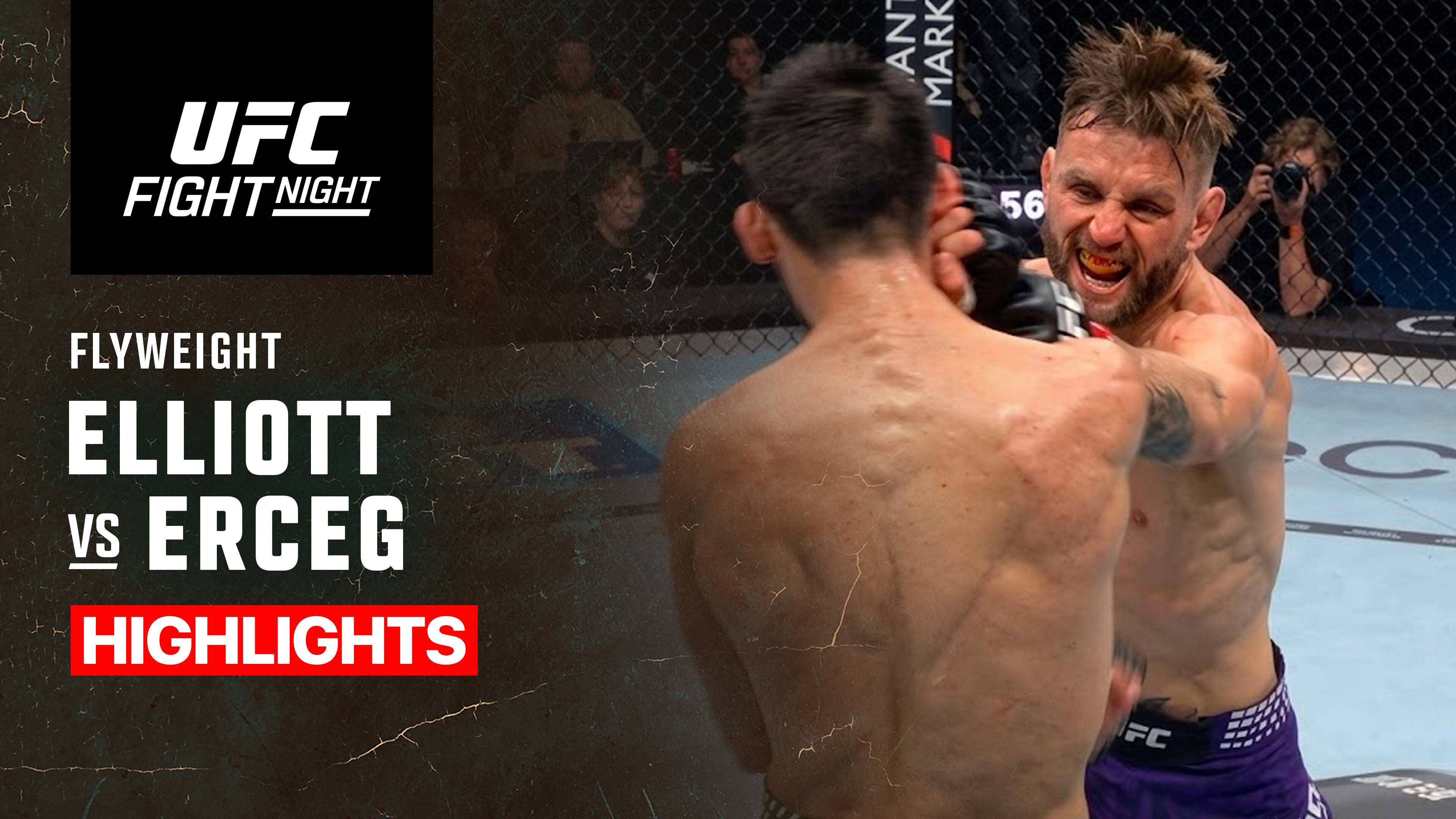 Tim Elliott vs Steve Erceg - Flyweight | UFC Fight Night