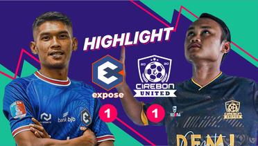 Expose FC VS Cirebon United highlight