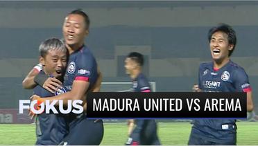 Menang 2-1 Lawan Madura United , Arema FC Duduki Peringkat Kedua Klasemen Sementara | Fokus