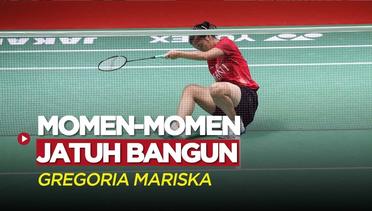 Jatuh Bangun Gregoria Mariska Tunjung Saat Hadapi Wakil China di Perempat Final Indonesia Masters 2023