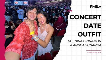 Romantisnya Concert Date Shenina & Angga Yunanda