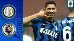 Match Highlight | Inter Milan 2 vs 1 Spezia | Serie A 2020