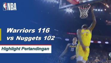 NBA I Cuplikan Pertandingan : Warriors 116 vs Nuggets 102