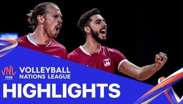 Match Highlight | VNL MEN'S - Canada 3 vs 0 Australia | Volleyball Nations League 2021