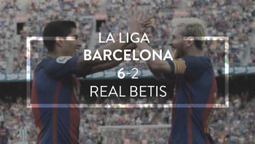 Barcelona Vs Real Betis 6-2: Suarez Hat-trick, El Barca Berpesta