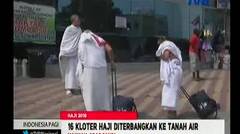 16 Kloter Haji Diterbangkan Ke Tanah Air