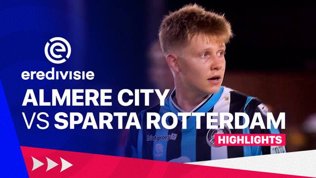 Almere City vs Sparta Rotterdam - Highlights | Eredivisie 24/25