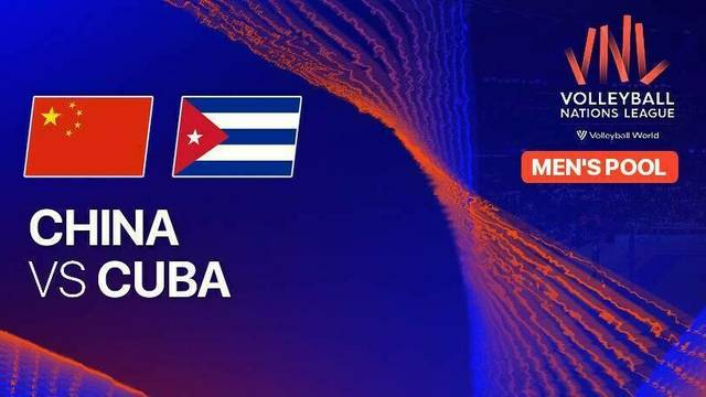 Men: China vs Cuba - Full Match | Volleyball Nations League 2025