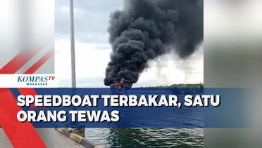 Speedboat Terbakar, Satu Orang Tewas