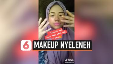 Aksi Wanita Makeup Pakai Bumbu Dapur, Begini Hasilnya