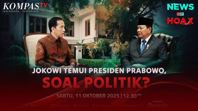 Jokowi Temui Presiden Prabowo, Kode Politik?