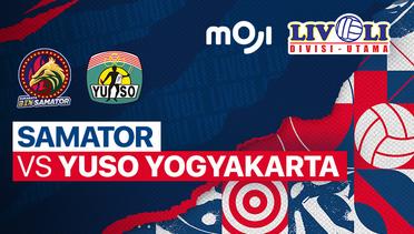 Full Match | Samator vs Yuso Yogyakarta | Livoli Divisi Utama Putra 2022