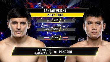 Alaverdi Ramazanov vs. Pongsiri | ONE Championship Full Fight
