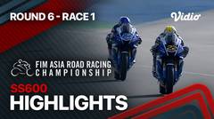 Round 6: SS600 | Race 1 | Highlights | Asia Road Racing Championship 2023